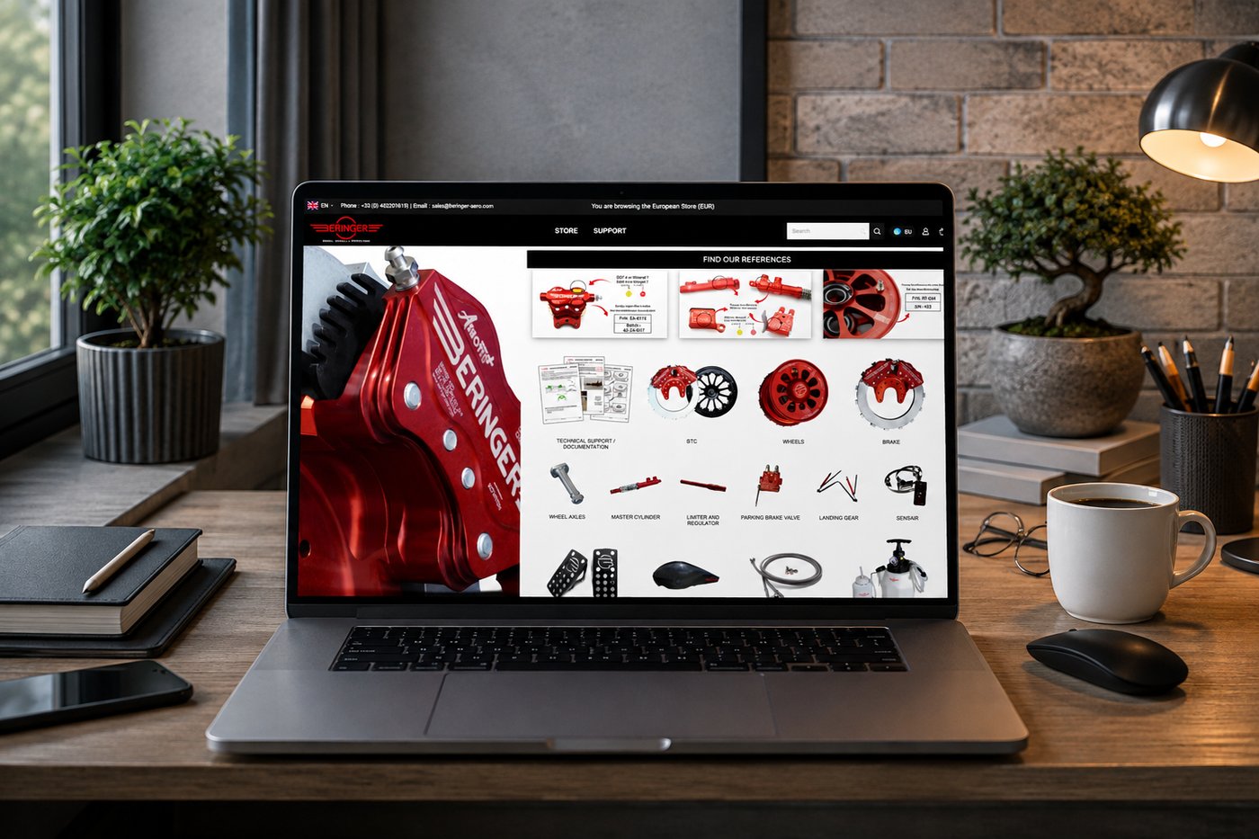 Boutique Magento 2 Beringer Aero