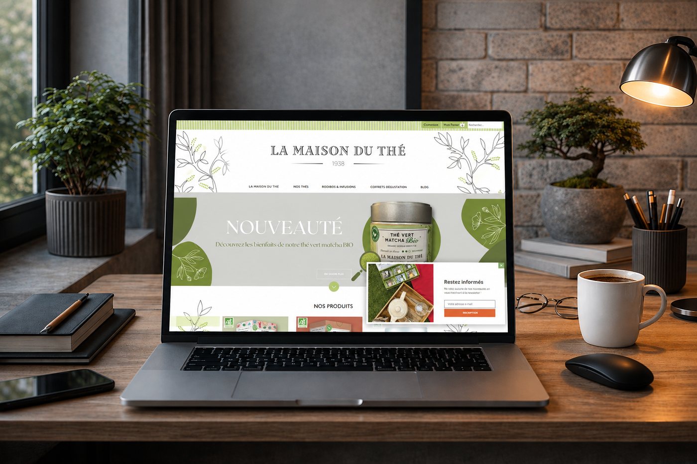 Boutique en ligne La Maison du Thé