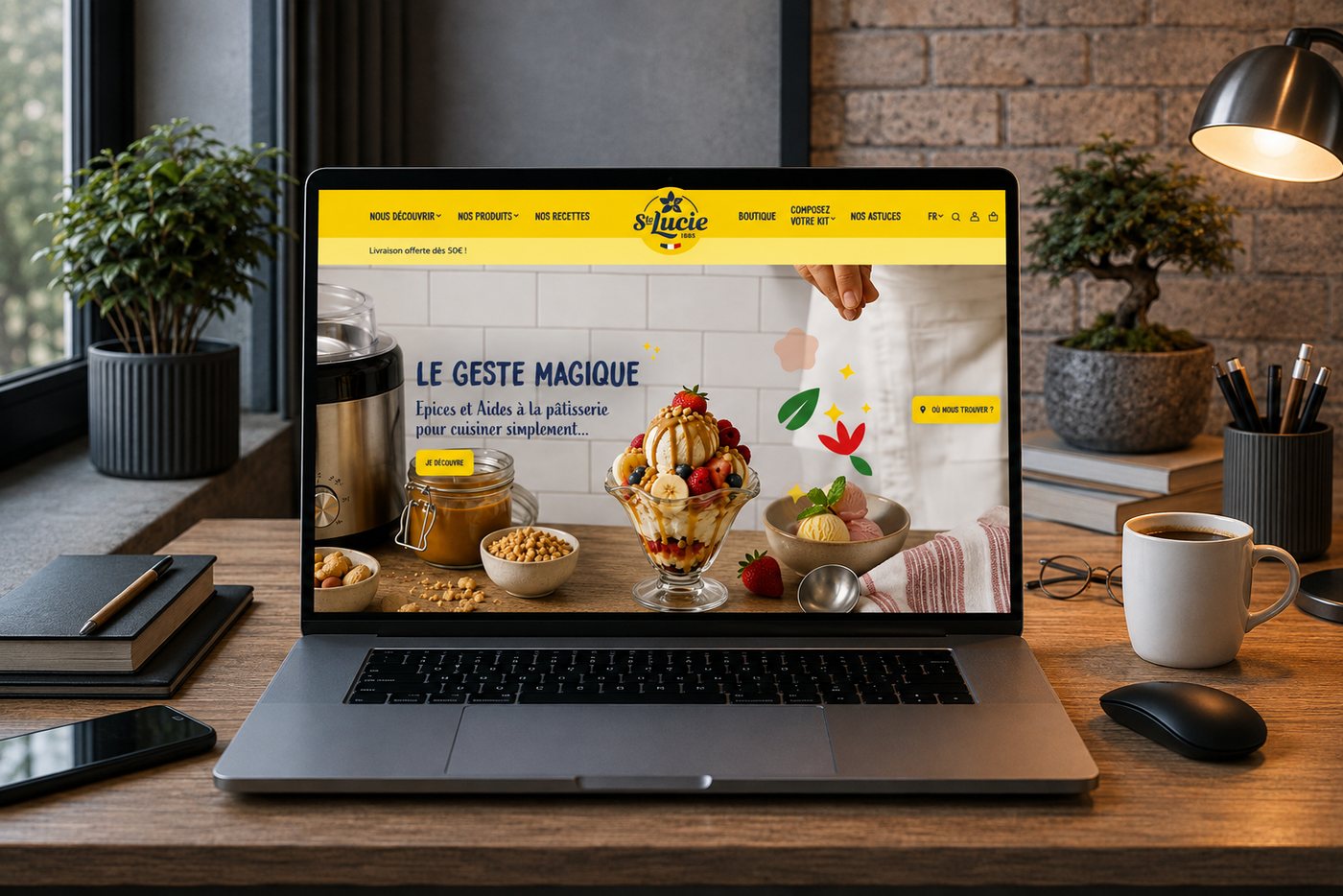Boutique en ligne Sainte Lucie 1885