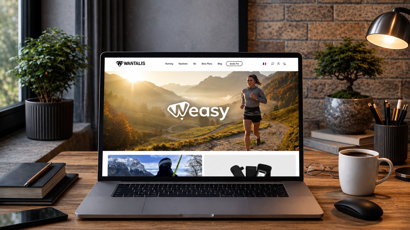 Boutique Magento 2 et espace professionnel Wantalis