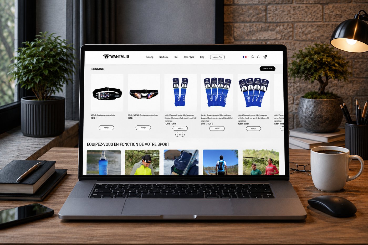 Fiche produit et catalogue de la boutique Wantalis